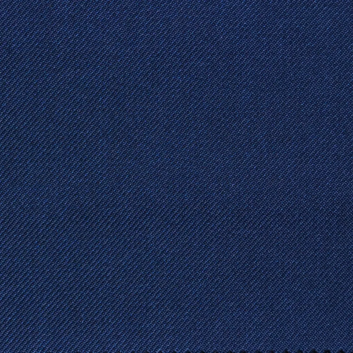 Light Navy Blue Twill Super 100's Wool Blend Suiting