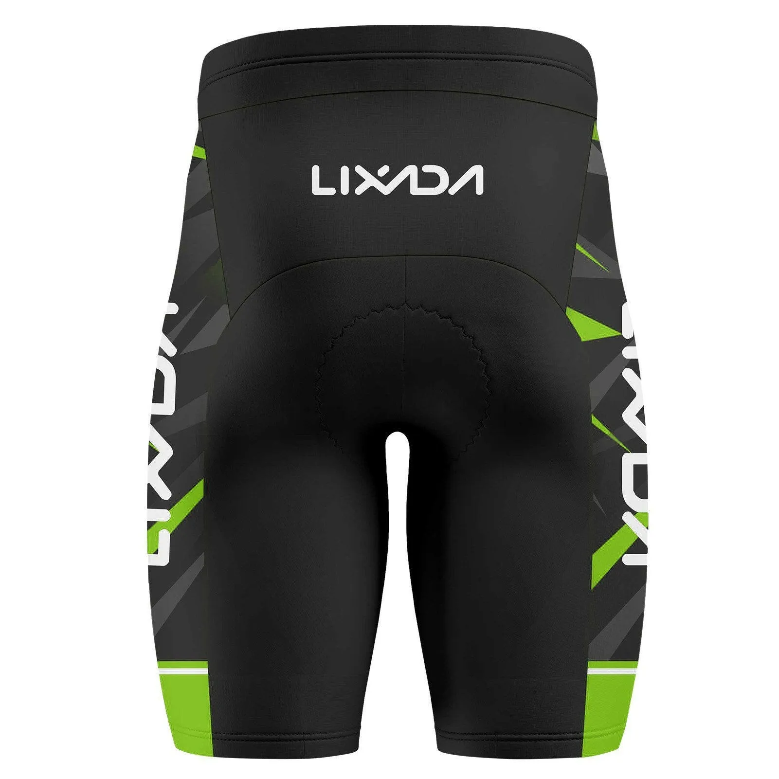 Lixada Men Cycling Jersey Breathable Short Sleeve Bike Shirt and Padded Shorts MTB Bicycle Clothing Suit