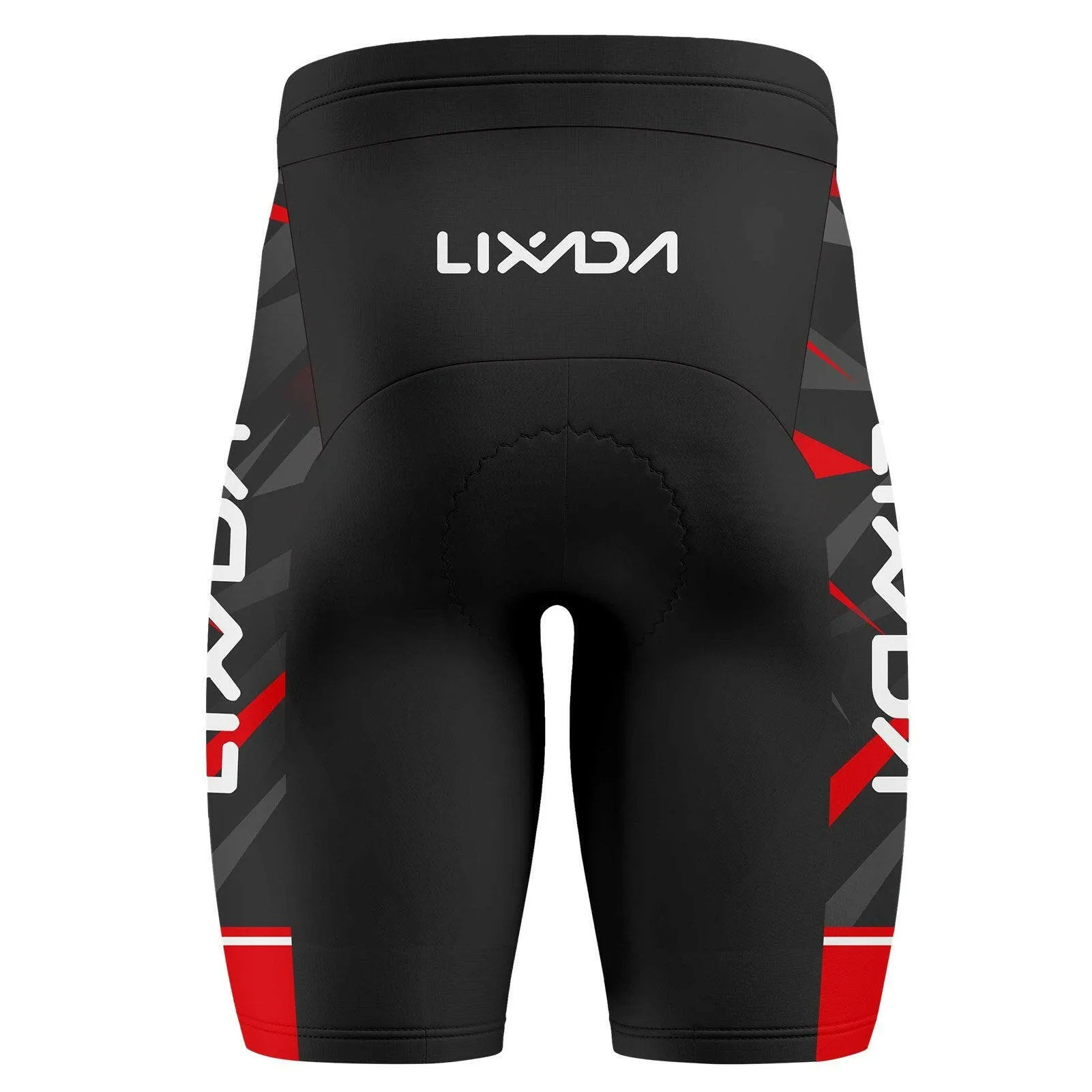 Lixada Men Cycling Jersey Breathable Short Sleeve Bike Shirt and Padded Shorts MTB Bicycle Clothing Suit