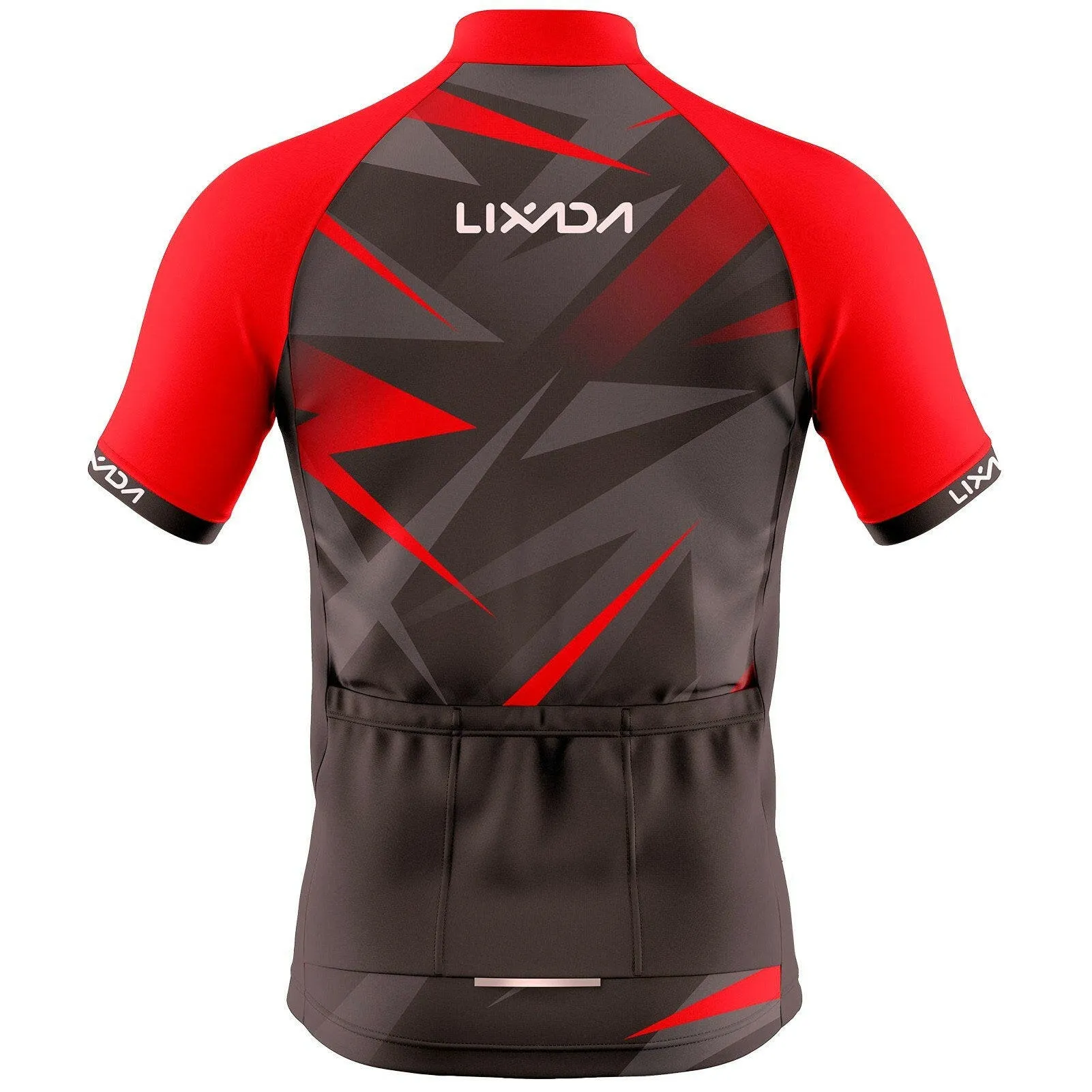 Lixada Men Cycling Jersey Breathable Short Sleeve Bike Shirt and Padded Shorts MTB Bicycle Clothing Suit