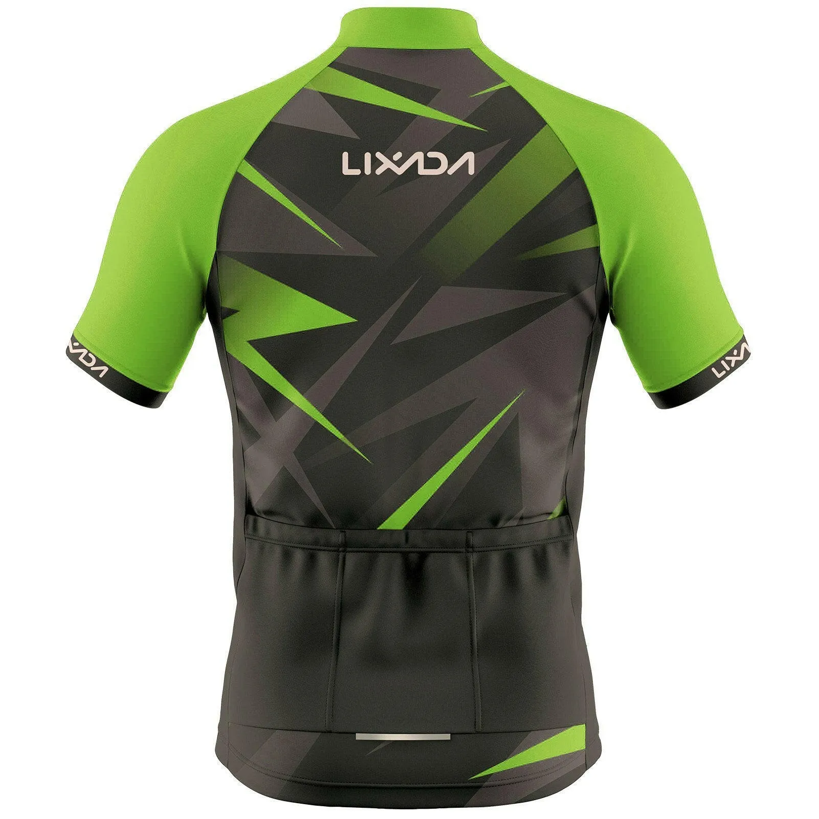 Lixada Men Cycling Jersey Breathable Short Sleeve Bike Shirt and Padded Shorts MTB Bicycle Clothing Suit