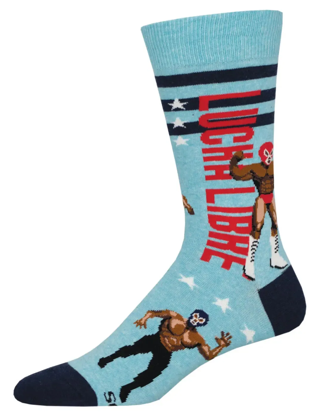Men’s SockSmith Lucha Libre Socks – Colorful, Comfy, and Ready to Rumble