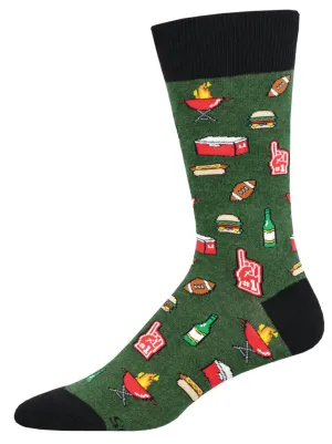 Men's SockSmith Tailgater's Delight – Fire Up Your Feet