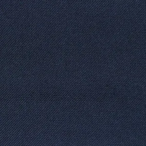 Midnight Blue Twill Super 100's Wool Blend Suiting