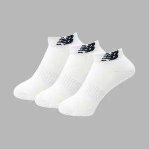 New Balance Response No Show Unisex Performance Socks White
