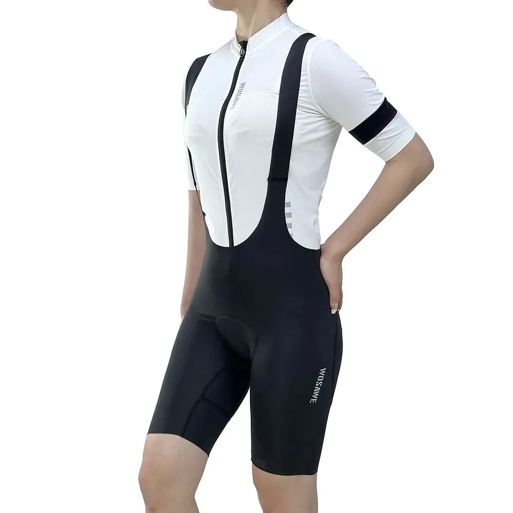 New Cycling Bibs Summer Women's Shorts High Waist Road Cycling Pants Cycling Tights