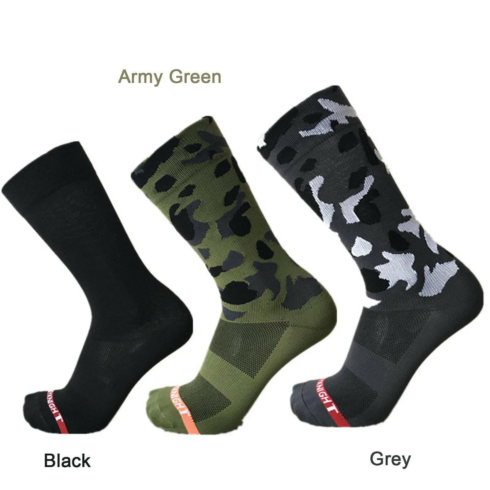 Outdoor Sports Cycling Socks Compression Stretch Socks Breathable Bike Socks for Men Women