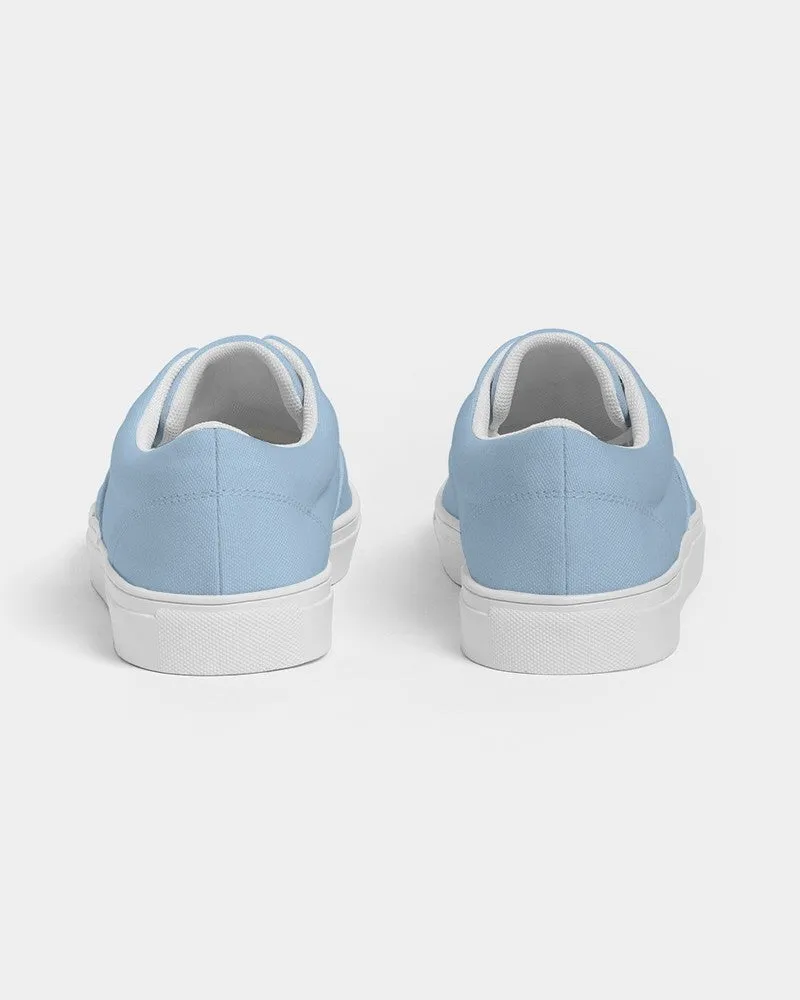 Pale Pastel Cyan Women's Canvas Sneakers | Women's | Bright Pale Pastel Cyan | C30M8Y0K0