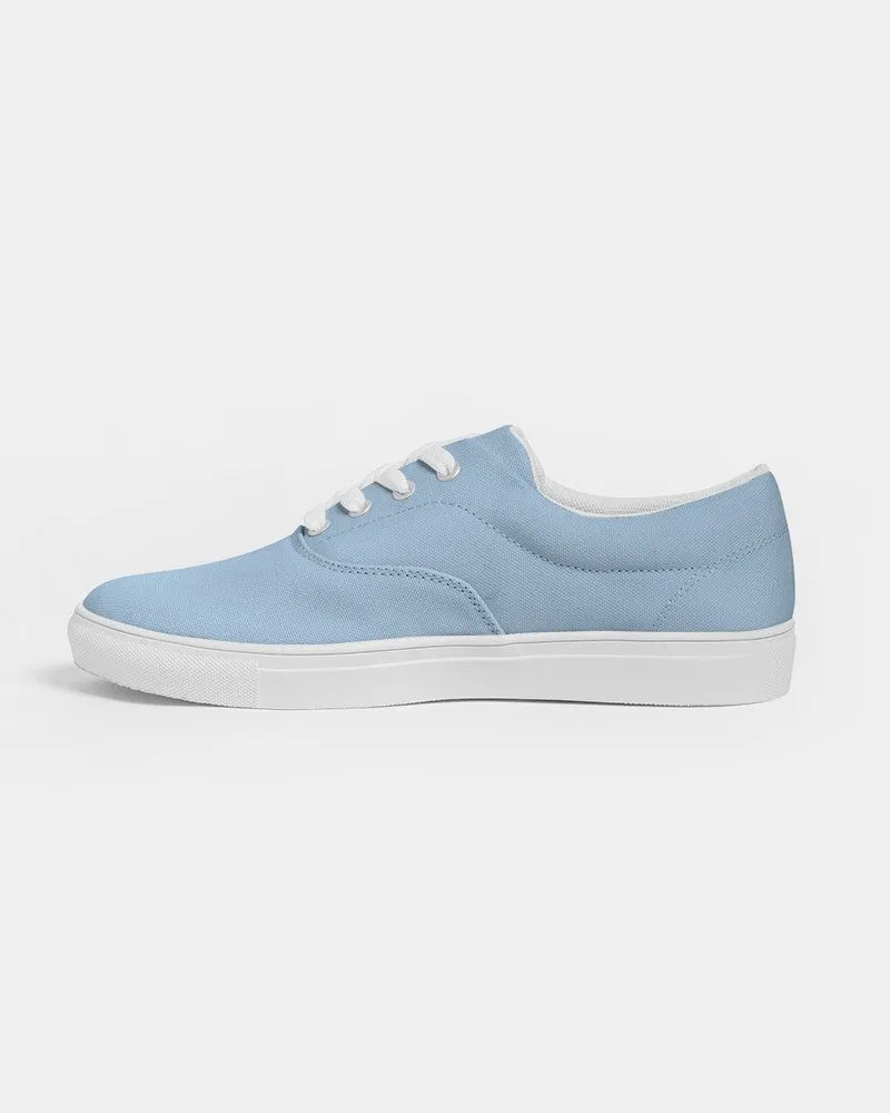 Pale Pastel Cyan Women's Canvas Sneakers | Women's | Bright Pale Pastel Cyan | C30M8Y0K0