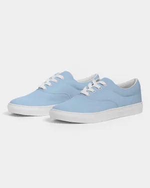 Pale Pastel Cyan Women's Canvas Sneakers | Women's | Bright Pale Pastel Cyan | C30M8Y0K0