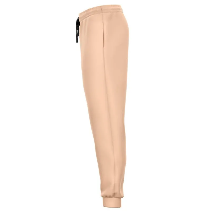 Pale Pastel Orange Joggers | Unisex | with PLUS sizes | Bright Pale Pastel Orange | C0M22Y30K0