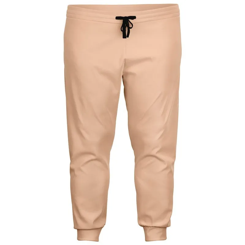 Pale Pastel Orange Joggers | Unisex | with PLUS sizes | Bright Pale Pastel Orange | C0M22Y30K0