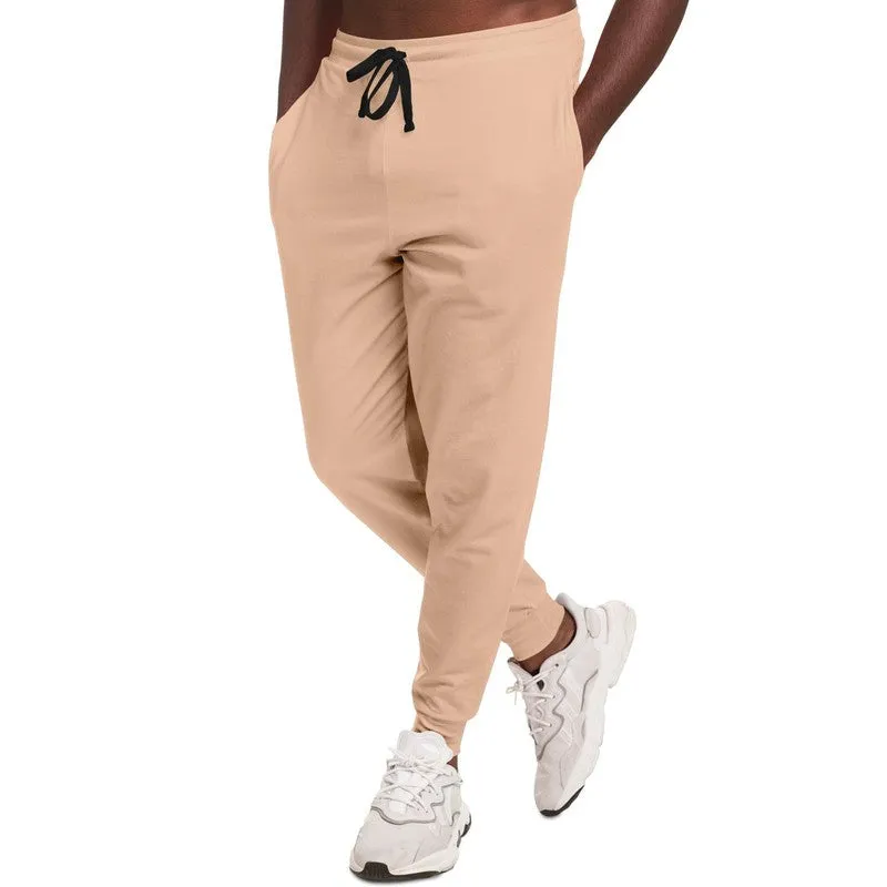Pale Pastel Orange Joggers | Unisex | with PLUS sizes | Bright Pale Pastel Orange | C0M22Y30K0