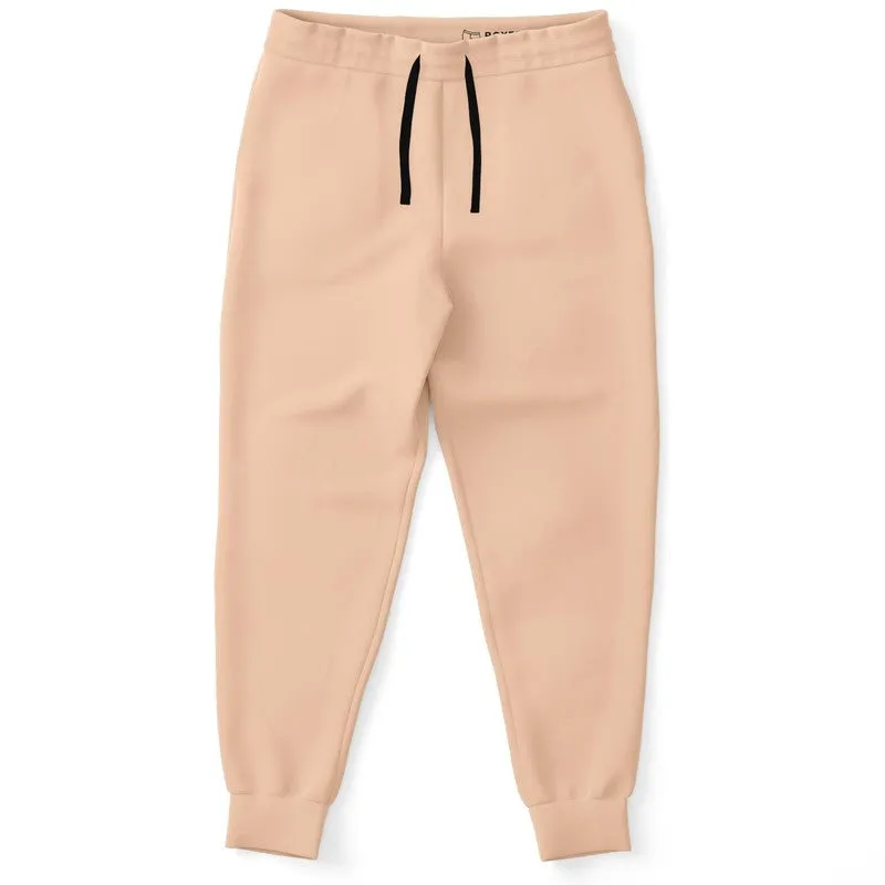 Pale Pastel Orange Joggers | Unisex | with PLUS sizes | Bright Pale Pastel Orange | C0M22Y30K0