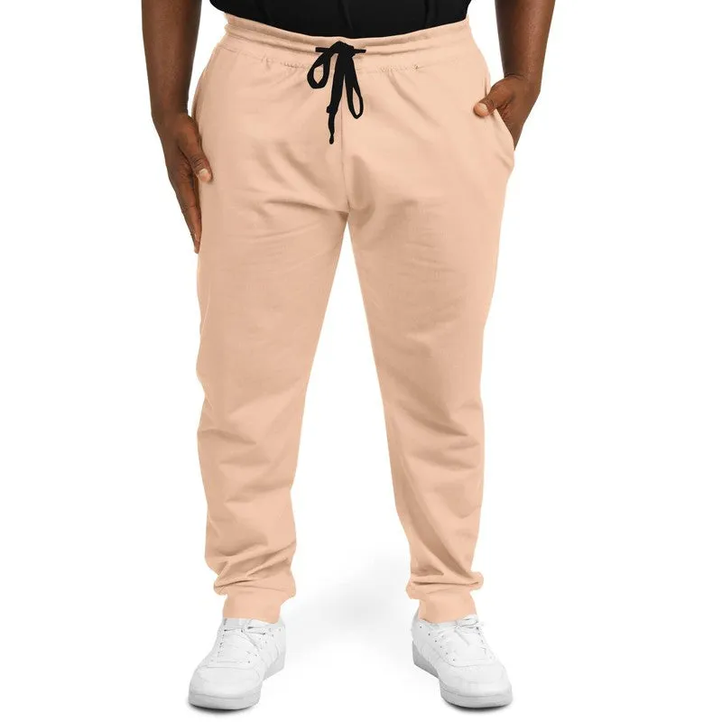 Pale Pastel Orange Joggers | Unisex | with PLUS sizes | Bright Pale Pastel Orange | C0M22Y30K0