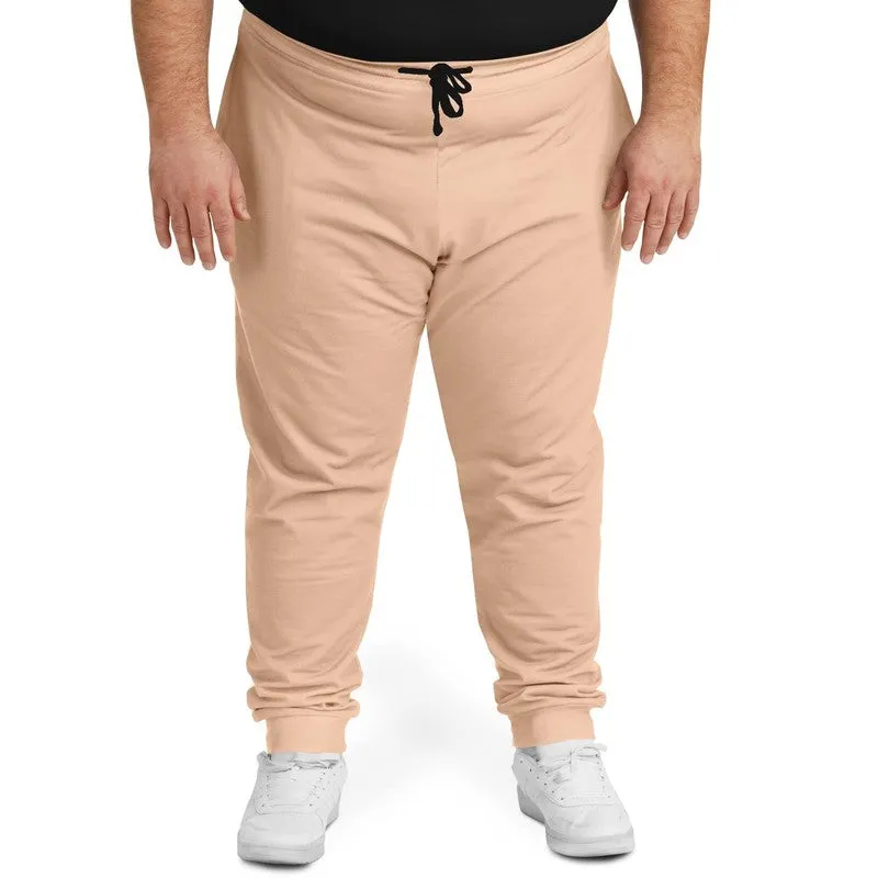 Pale Pastel Orange Joggers | Unisex | with PLUS sizes | Bright Pale Pastel Orange | C0M22Y30K0