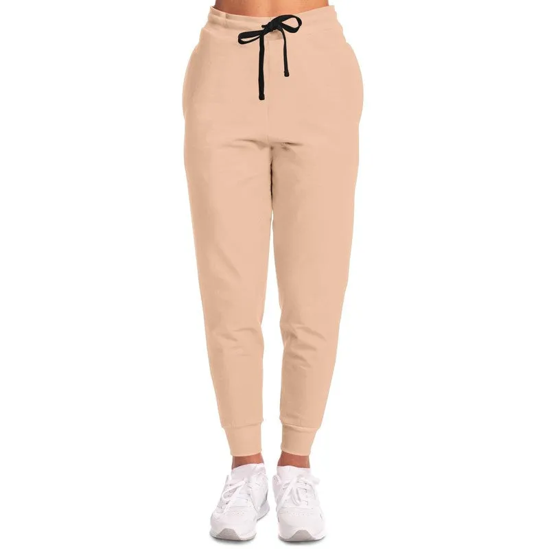 Pale Pastel Orange Joggers | Unisex | with PLUS sizes | Bright Pale Pastel Orange | C0M22Y30K0