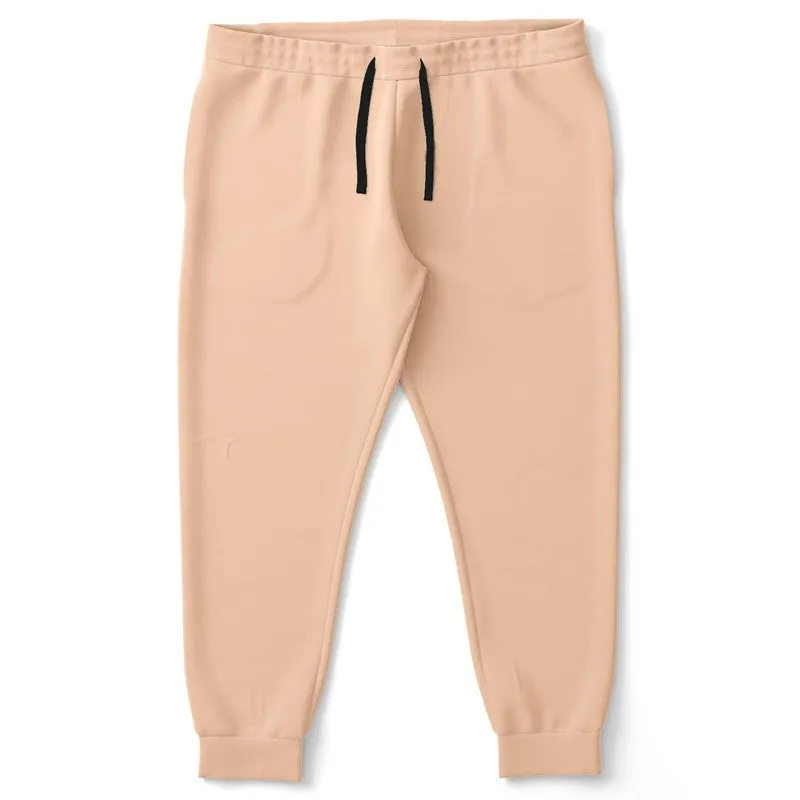 Pale Pastel Orange Joggers | Unisex | with PLUS sizes | Bright Pale Pastel Orange | C0M22Y30K0