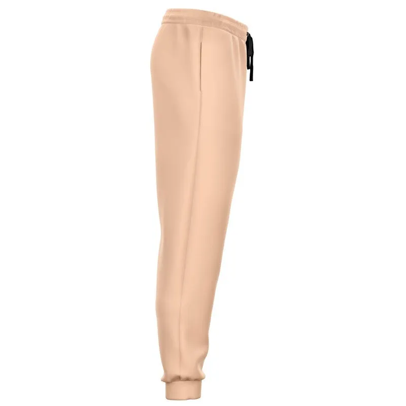 Pale Pastel Orange Joggers | Unisex | with PLUS sizes | Bright Pale Pastel Orange | C0M22Y30K0