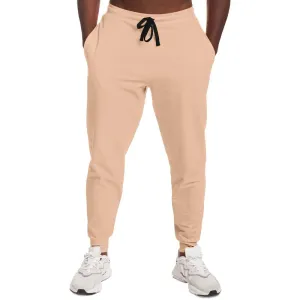 Pale Pastel Orange Joggers | Unisex | with PLUS sizes | Bright Pale Pastel Orange | C0M22Y30K0