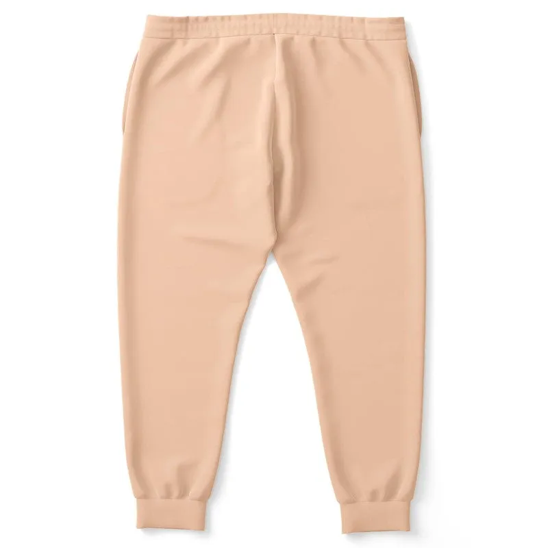 Pale Pastel Orange Joggers | Unisex | with PLUS sizes | Bright Pale Pastel Orange | C0M22Y30K0