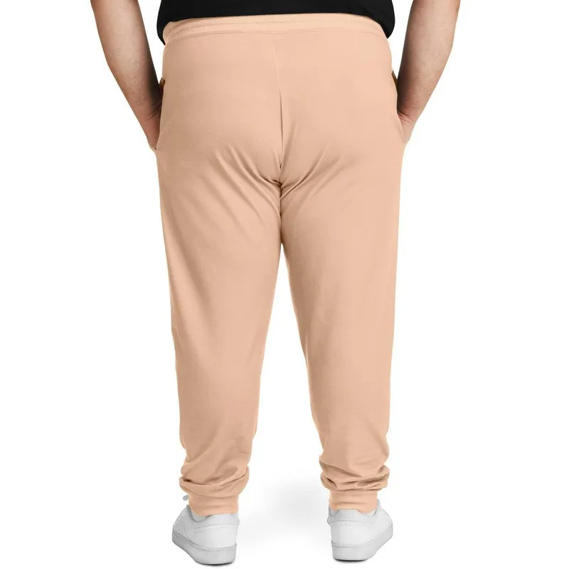 Pale Pastel Orange Joggers | Unisex | with PLUS sizes | Bright Pale Pastel Orange | C0M22Y30K0