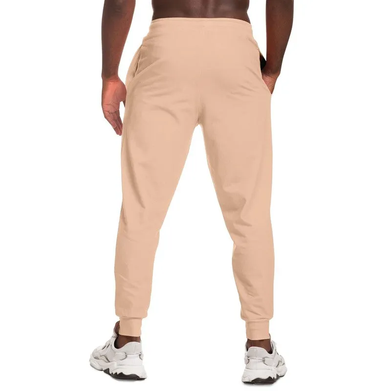 Pale Pastel Orange Joggers | Unisex | with PLUS sizes | Bright Pale Pastel Orange | C0M22Y30K0