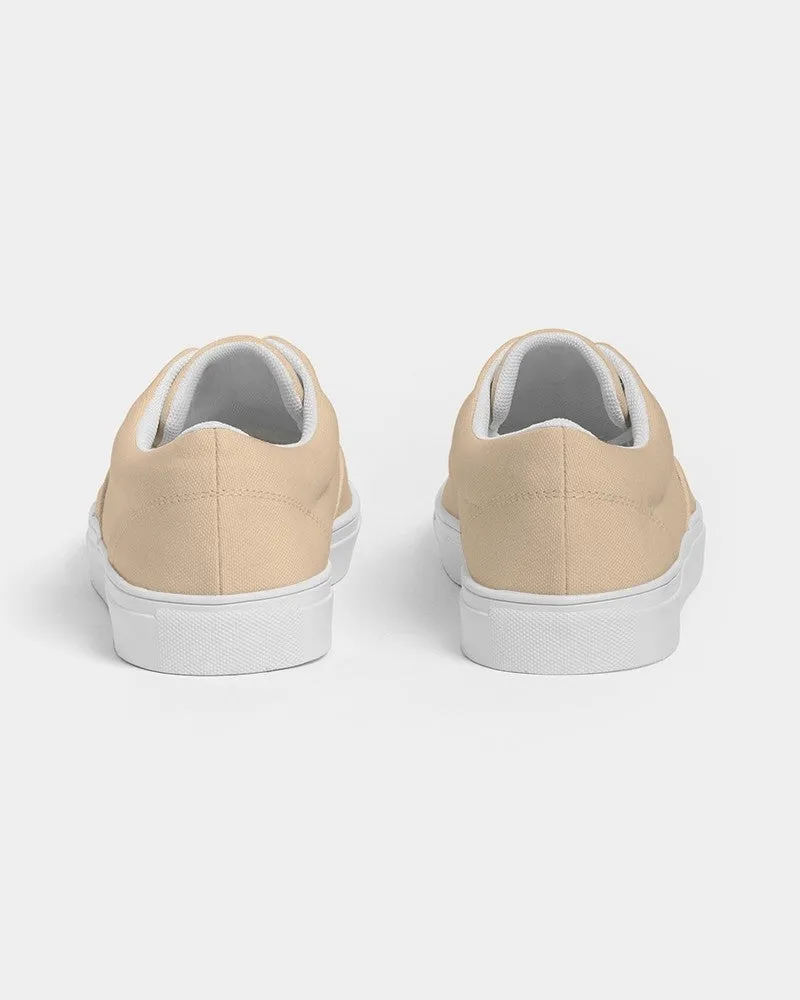 Pale Pastel Orange Women's Canvas Sneakers | Women's | Bright Pale Pastel Orange | C0M15Y30K0