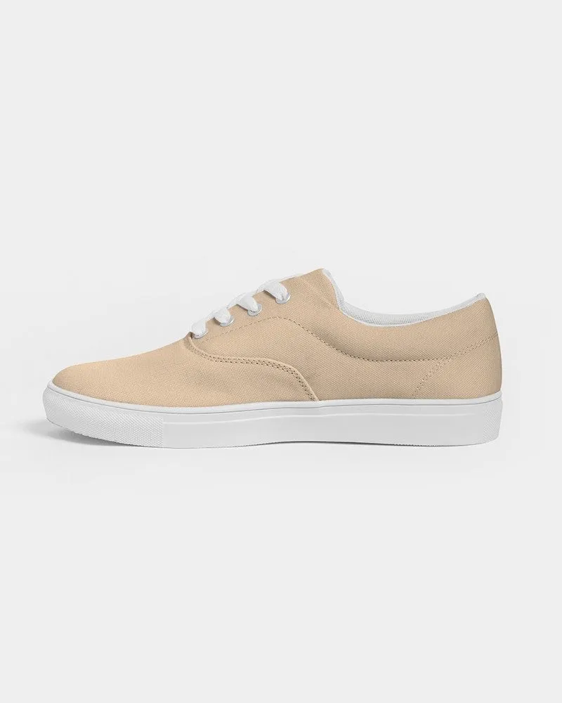 Pale Pastel Orange Women's Canvas Sneakers | Women's | Bright Pale Pastel Orange | C0M15Y30K0