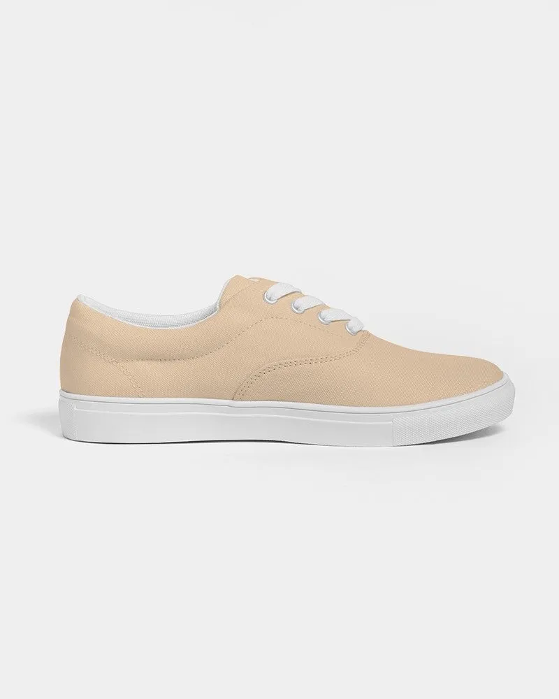 Pale Pastel Orange Women's Canvas Sneakers | Women's | Bright Pale Pastel Orange | C0M15Y30K0