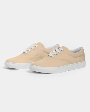 Pale Pastel Orange Women's Canvas Sneakers | Women's | Bright Pale Pastel Orange | C0M15Y30K0