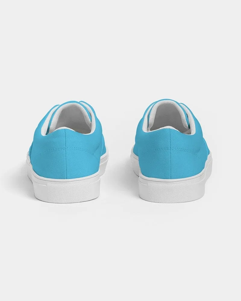 Pastel Cyan Women's Canvas Sneakers | Women's | Bright Pastel Cyan | C60M0Y0K0