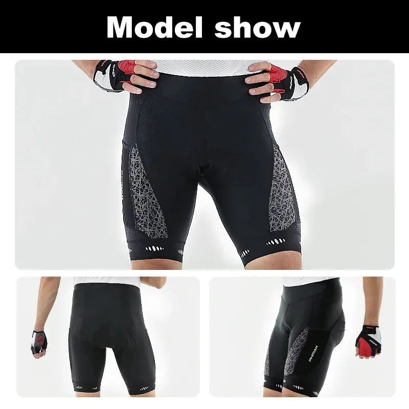 PHMAX Cycling Shorts Summer Men's Bike Shorts MTB Shockproof 5D Gel Pad Cycling Bib Tights Breathable Road Racing Bicycle Short