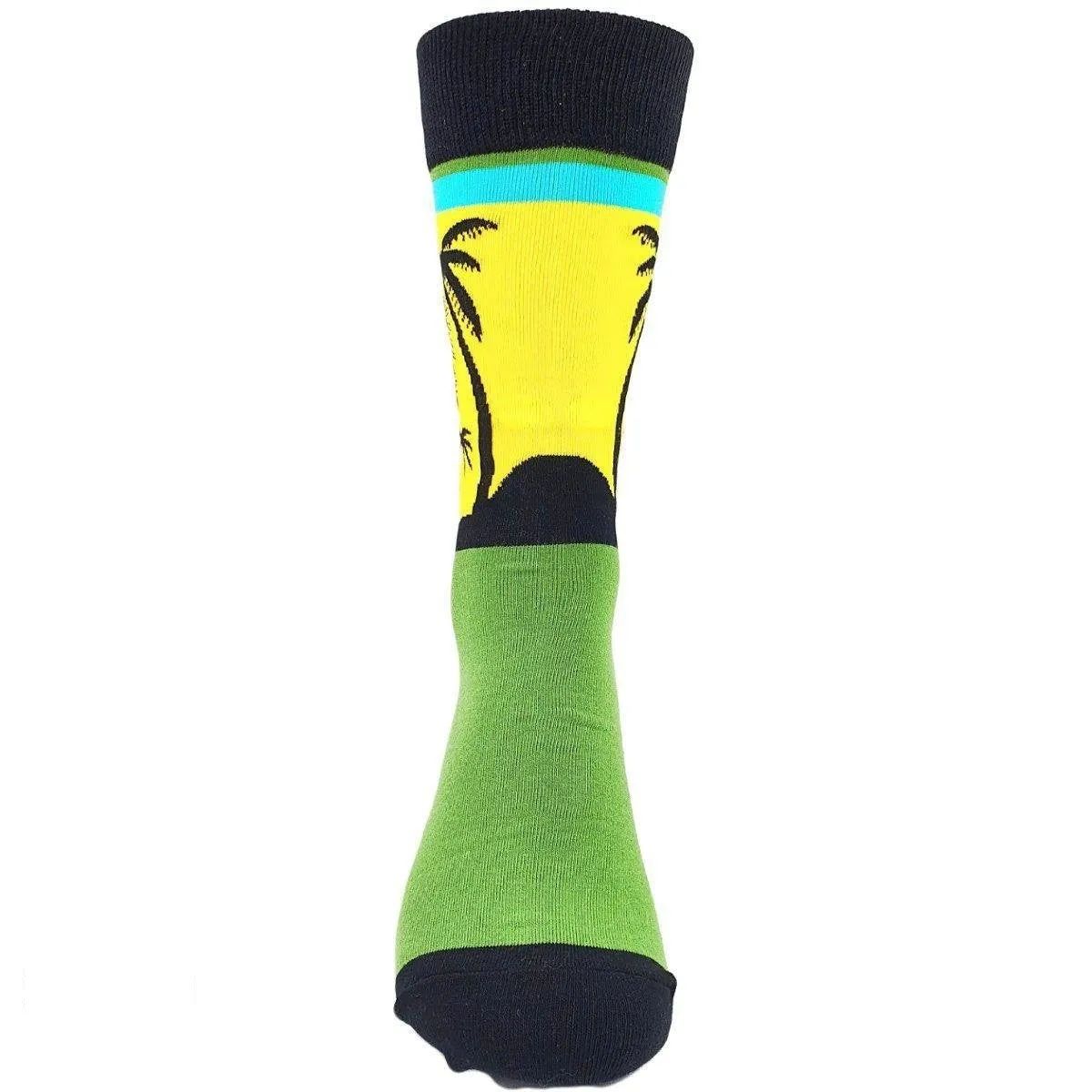 Plant Socks Palm Tree | Yellow and Green