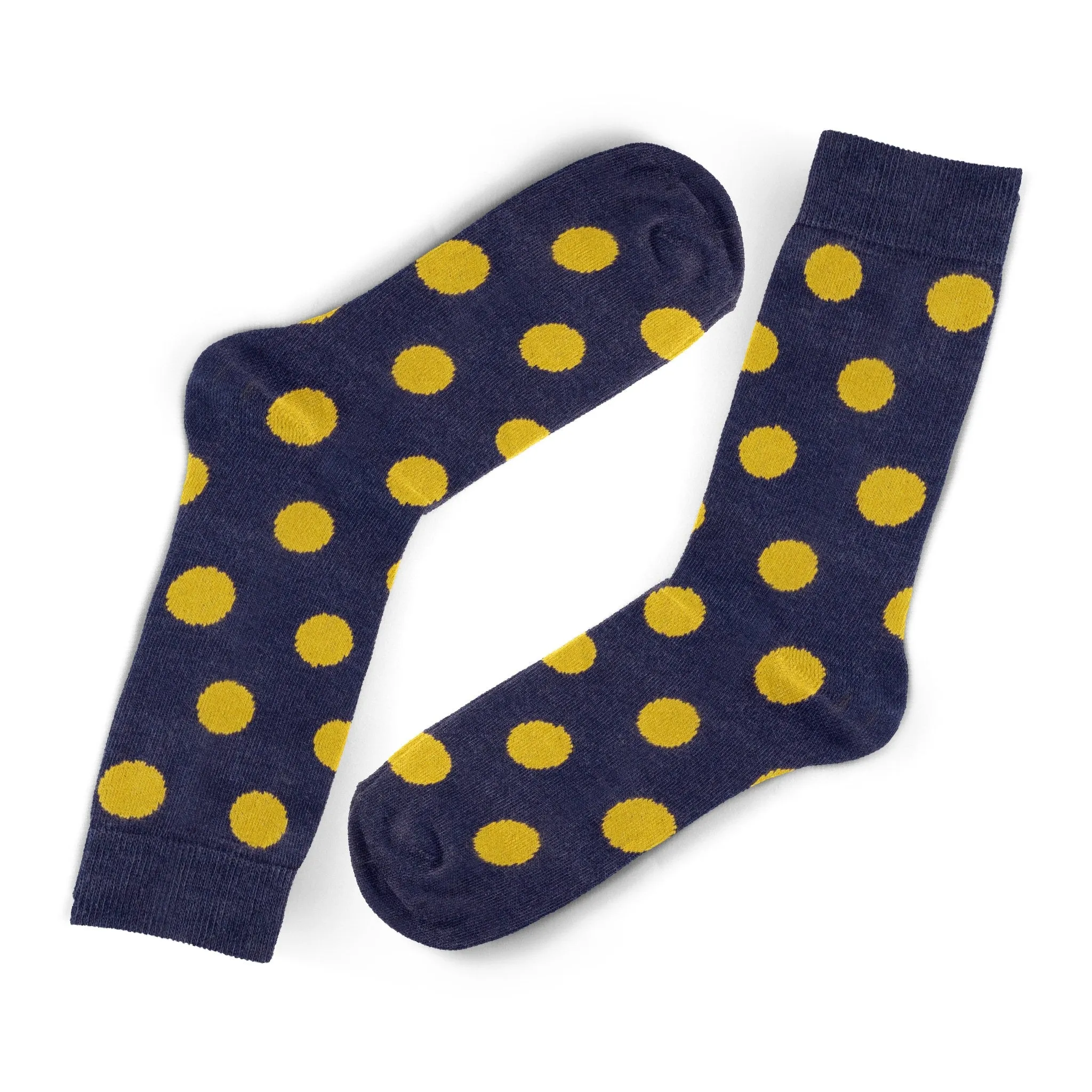 Polka Dot Socks Yellow Socks Black Socks Fashion Socks Stylish Sock Men Socks Cozy Socks Mid Calf Socks Cotton Socks Unisex Socks Colorful