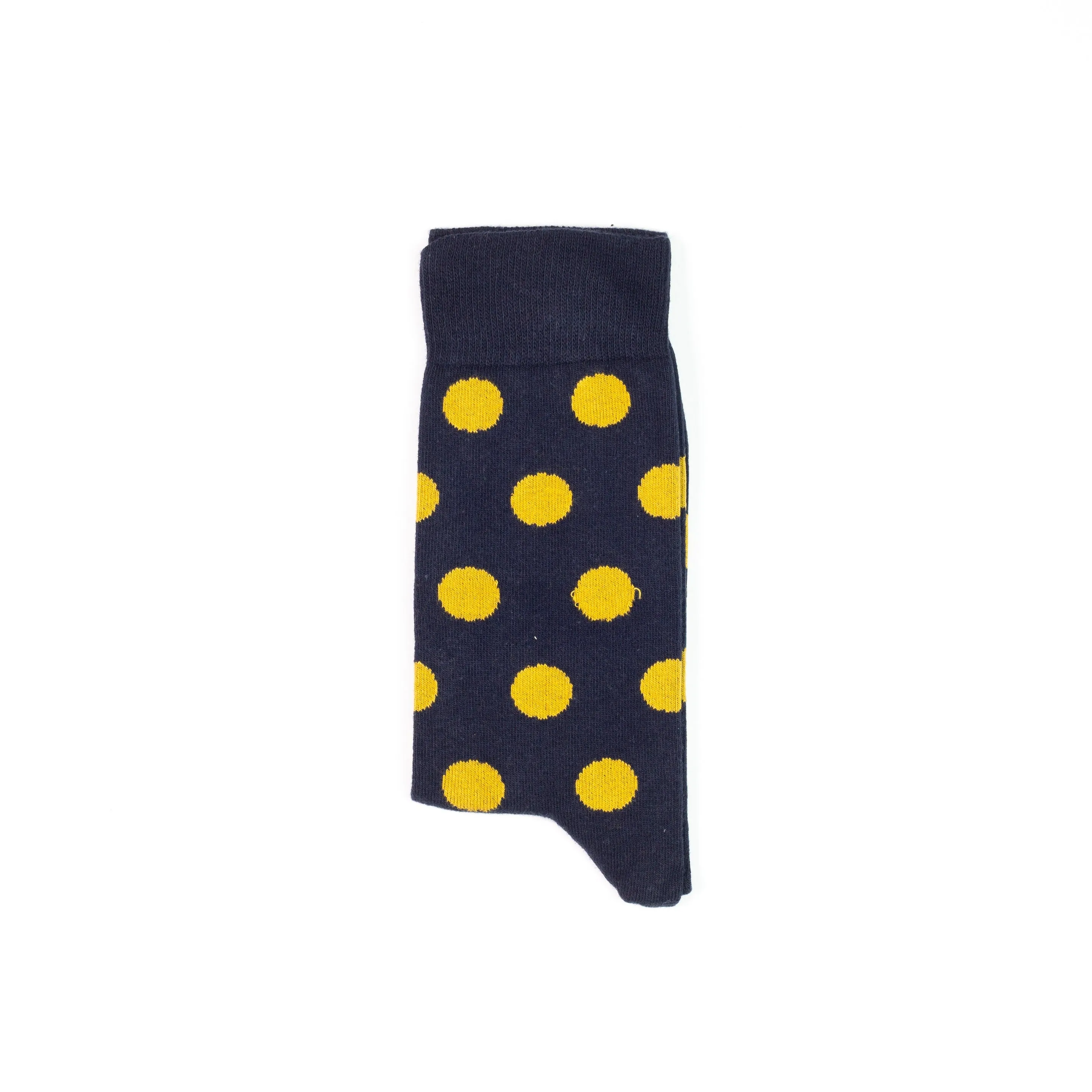 Polka Dot Socks Yellow Socks Black Socks Fashion Socks Stylish Sock Men Socks Cozy Socks Mid Calf Socks Cotton Socks Unisex Socks Colorful