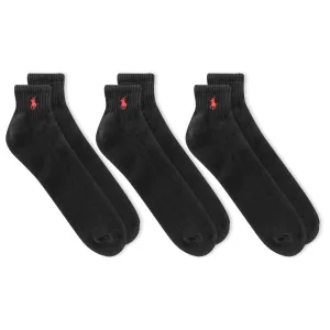 Polo Ralph Lauren Cushioned Quarter 3Pk