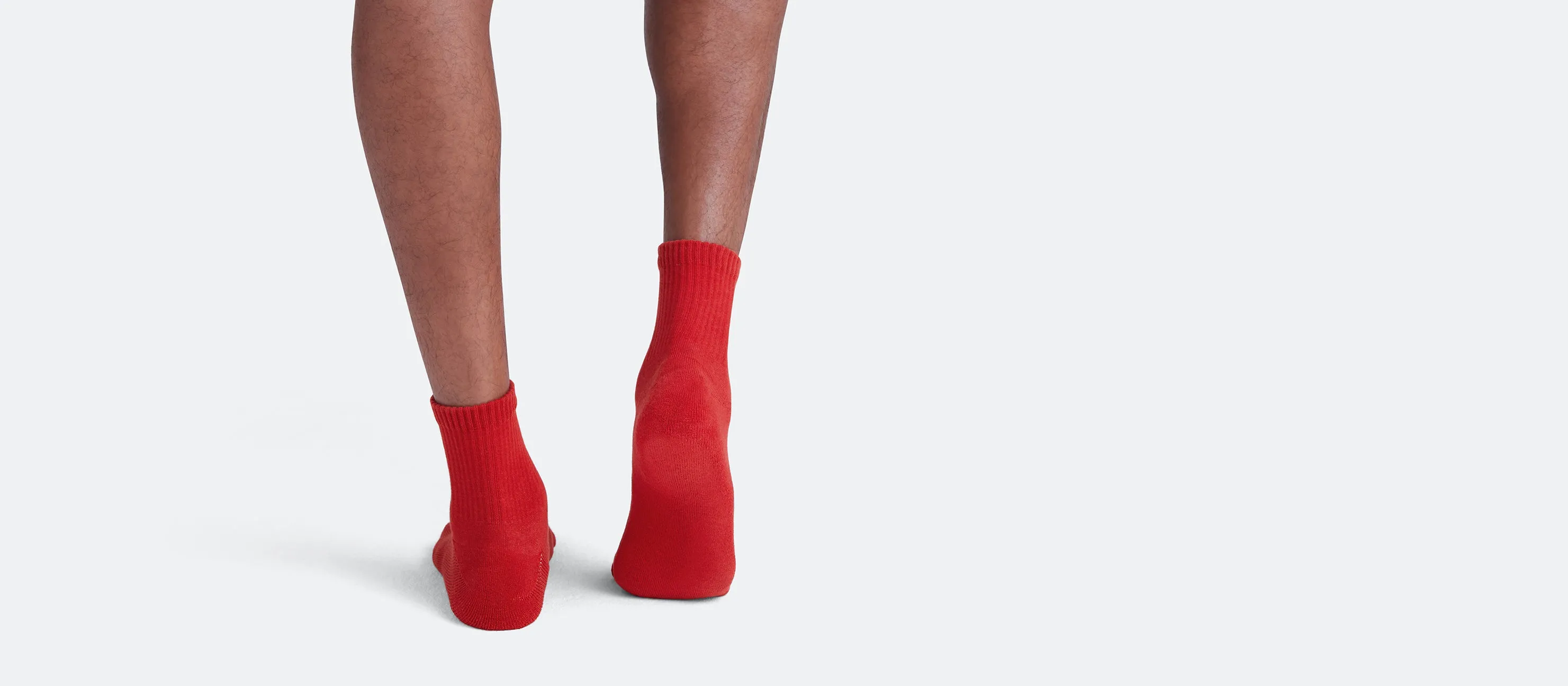 Quarter Sock | Candy Apple