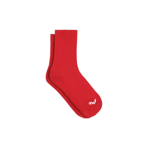 Quarter Sock | Candy Apple