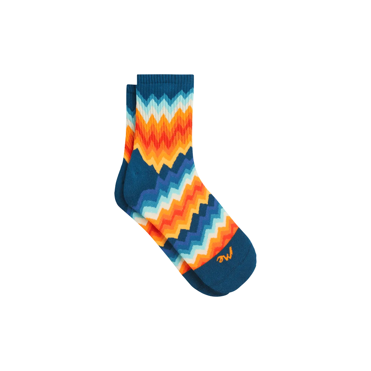 Quarter Sock | Groovy Chevron