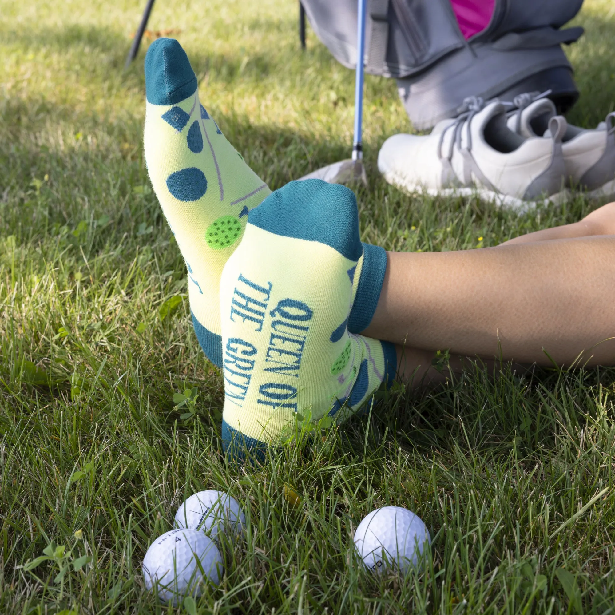 Queen of the Green Women's Ankle Socks