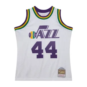"Pistol" Nickname Swingman Home Jersey - Pete Maravich - HWC 70s - Mitchell and Ness