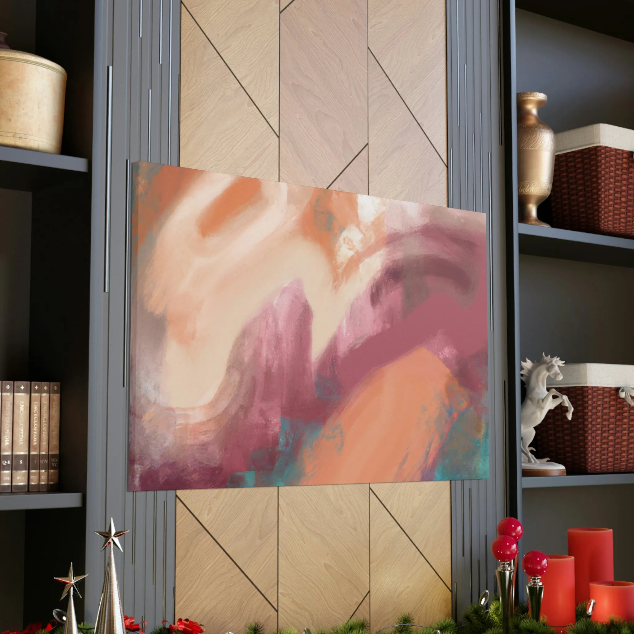 "Vibrant Glow" - Canvas