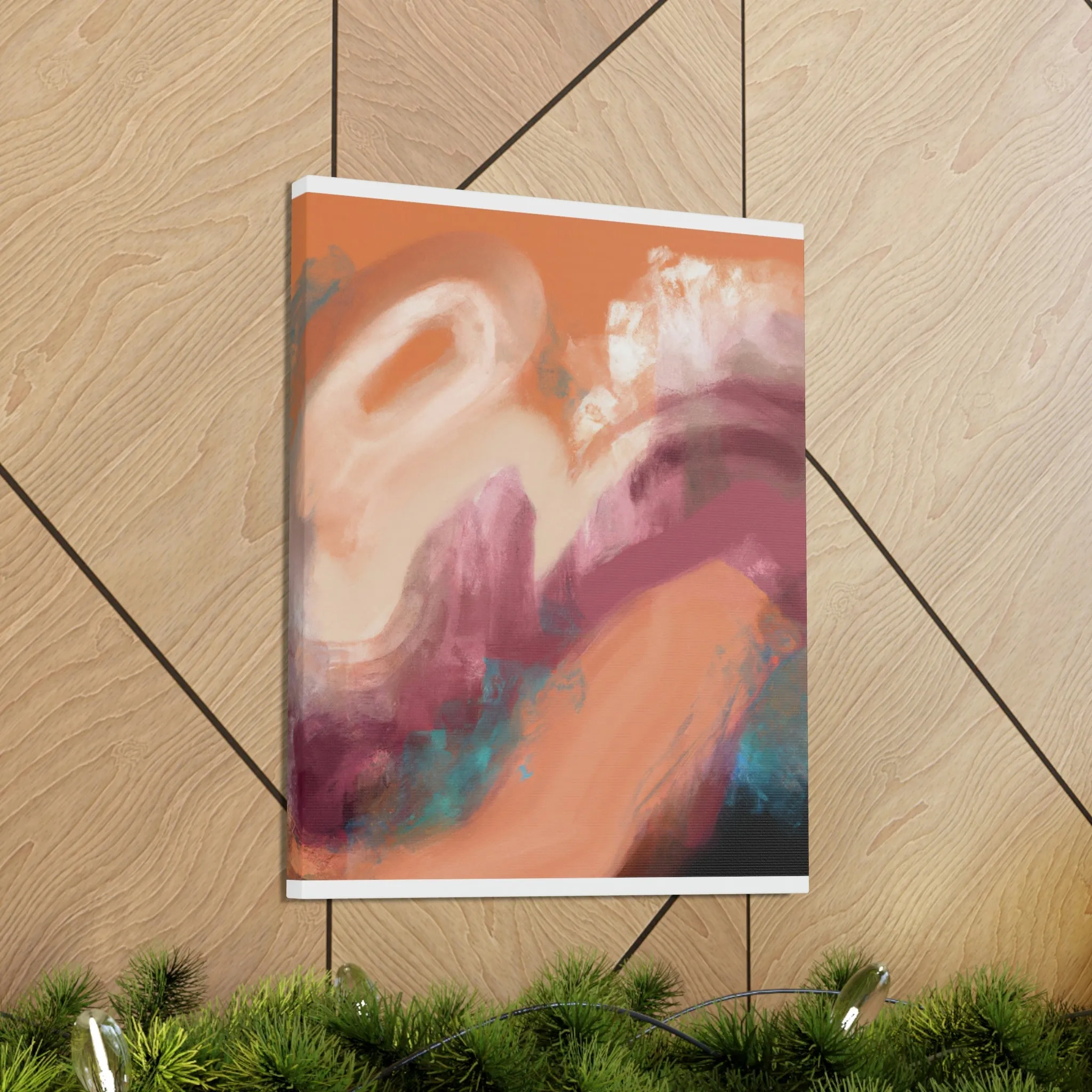 "Vibrant Glow" - Canvas