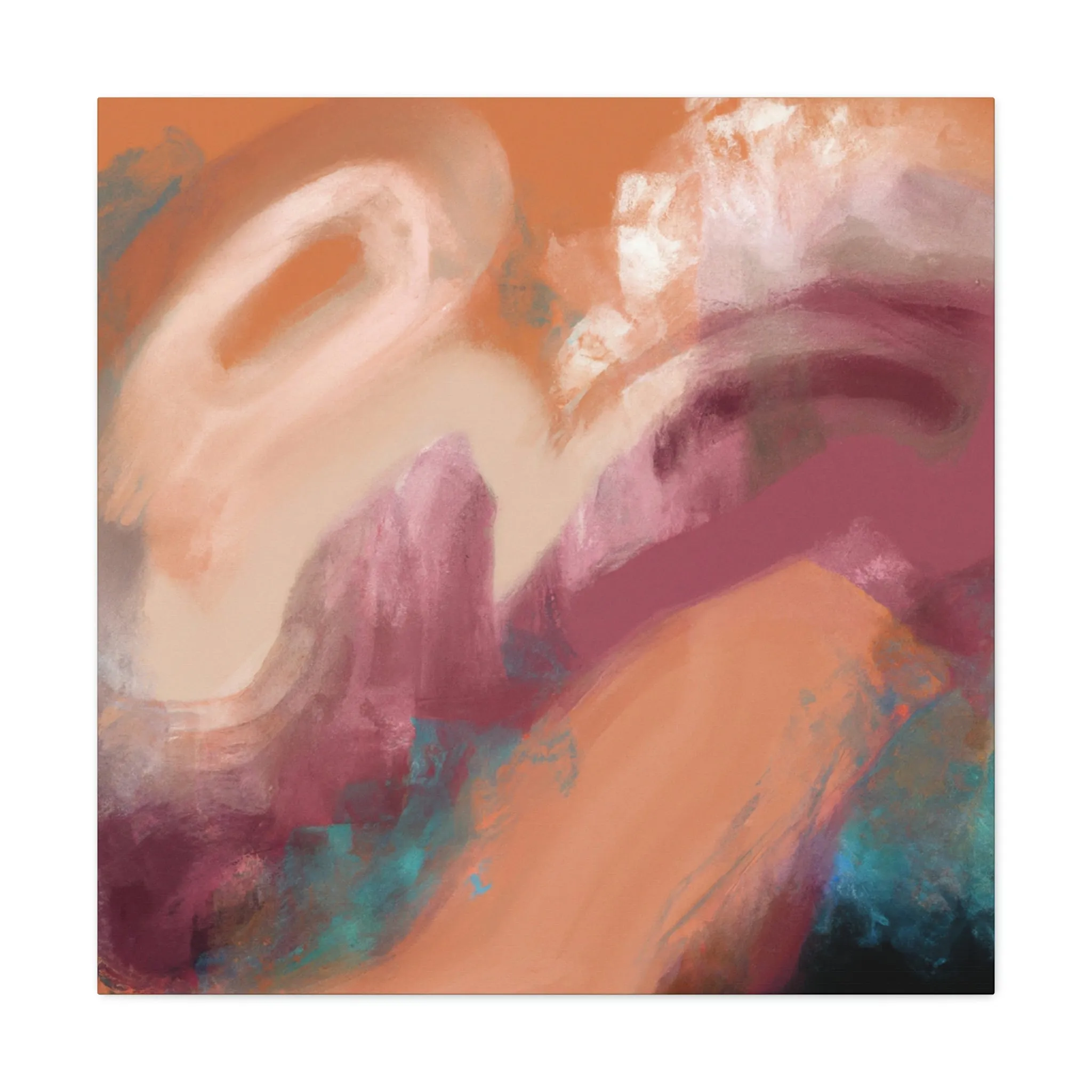 "Vibrant Glow" - Canvas