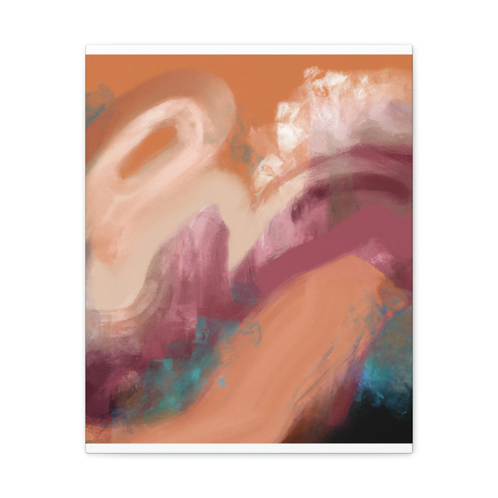 "Vibrant Glow" - Canvas