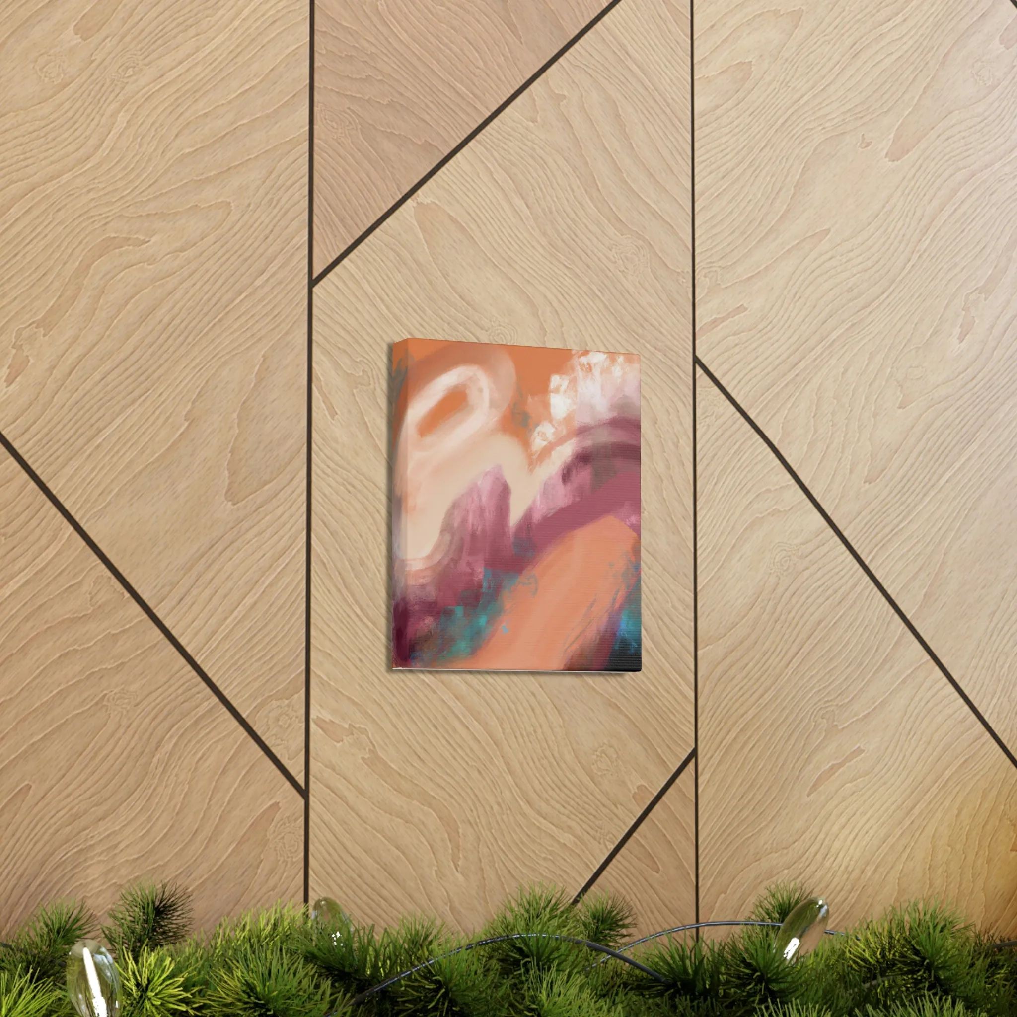 "Vibrant Glow" - Canvas