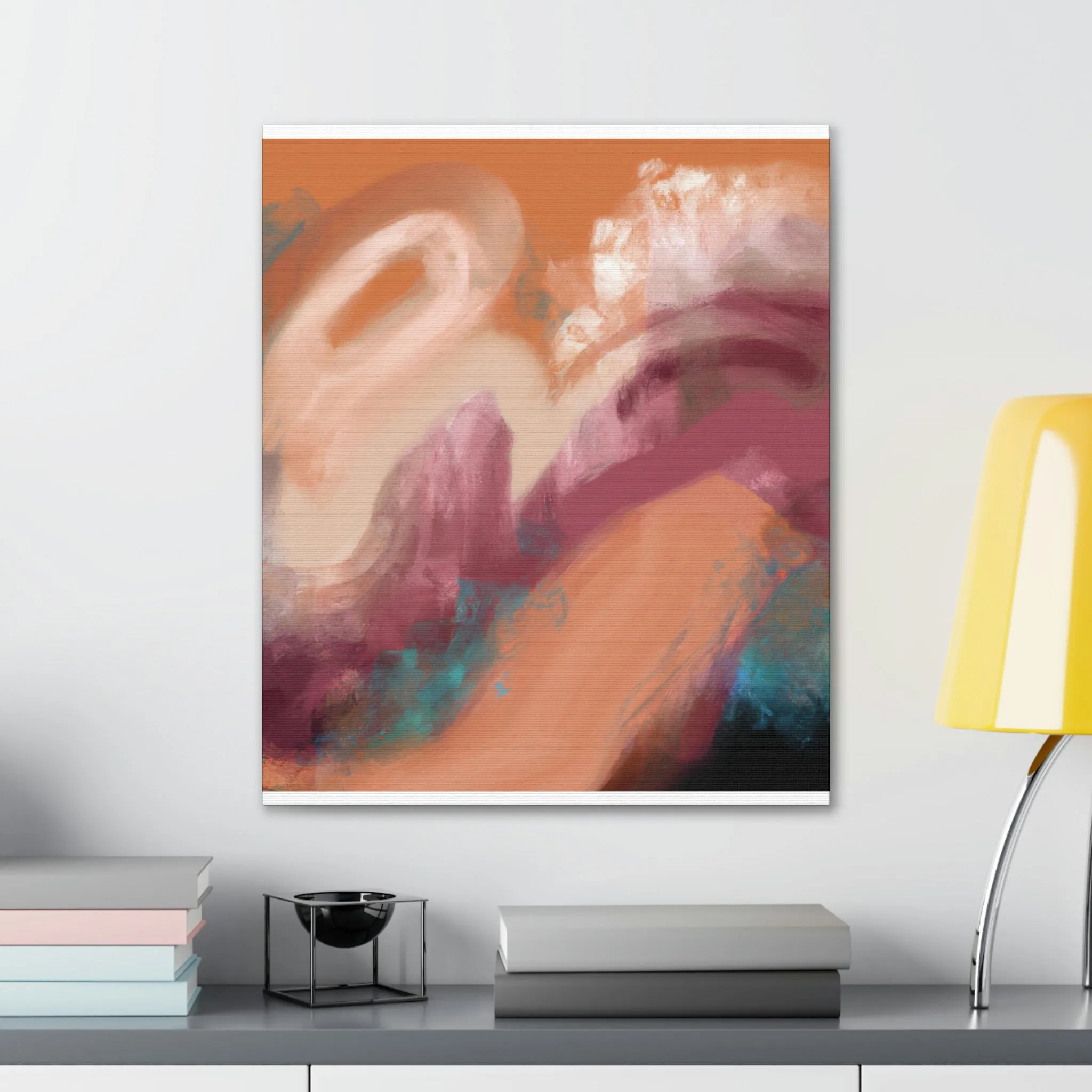 "Vibrant Glow" - Canvas