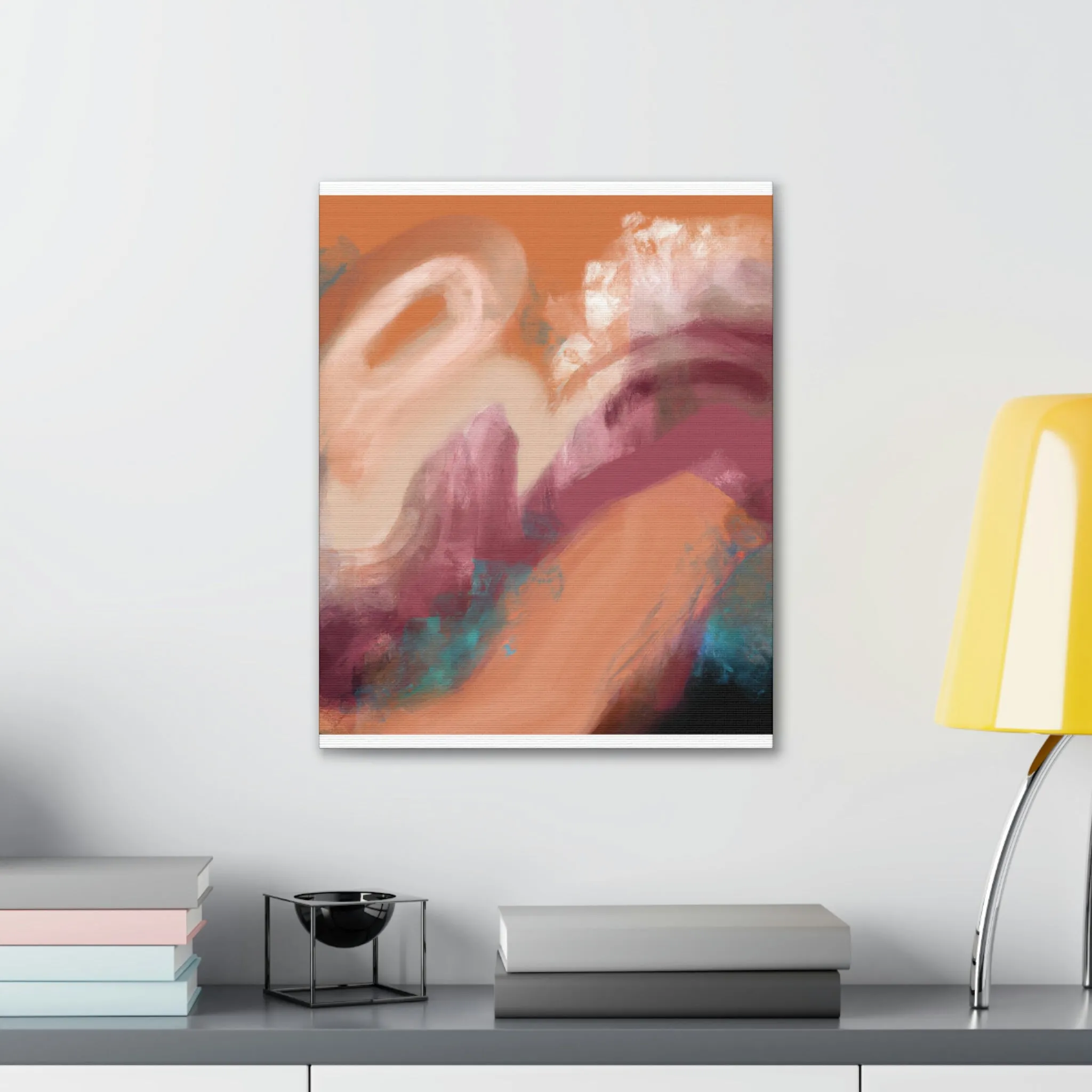 "Vibrant Glow" - Canvas
