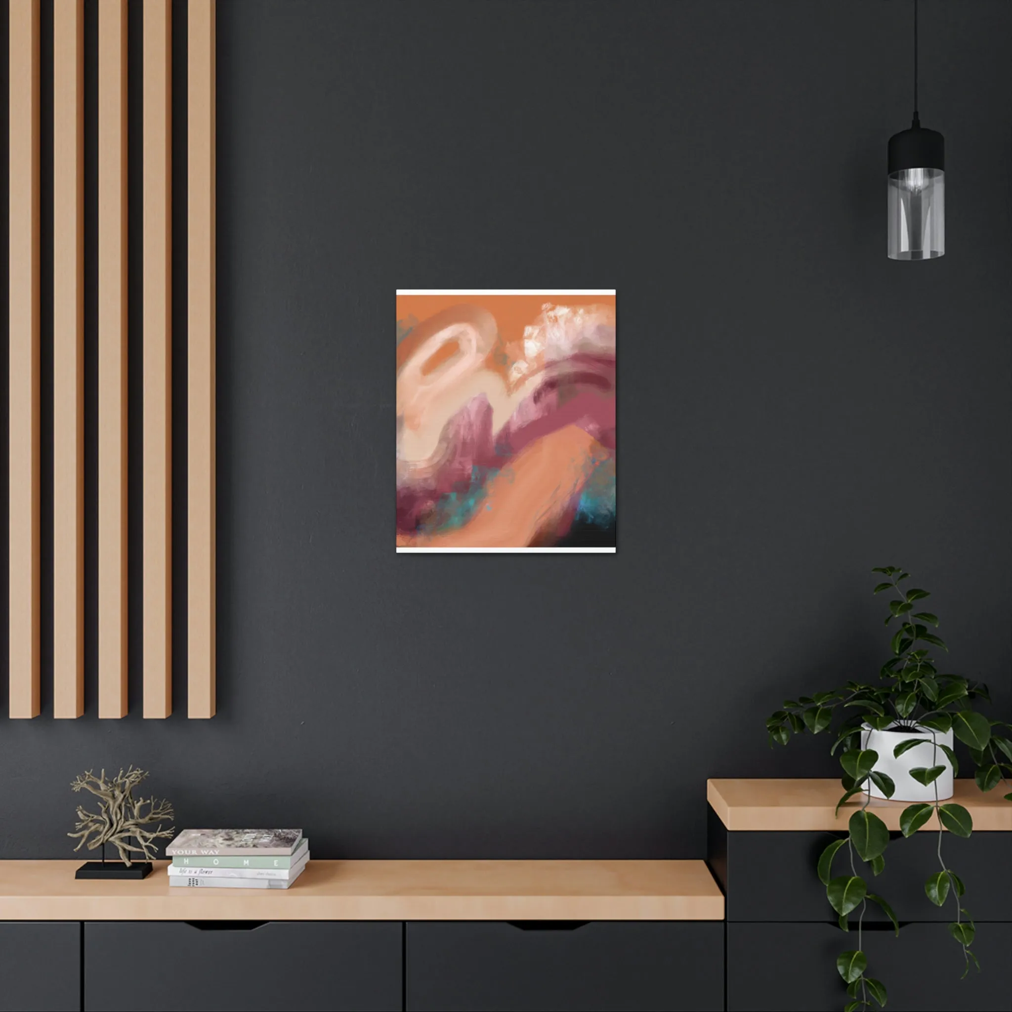 "Vibrant Glow" - Canvas